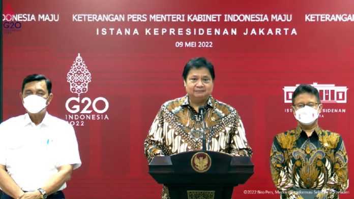 Menteri Koordinator Bidang Perekonomian Airlangga Hartarto