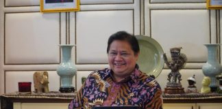 Menteri Koordinator Bidang Perekonomian Airlangga Hartarto.