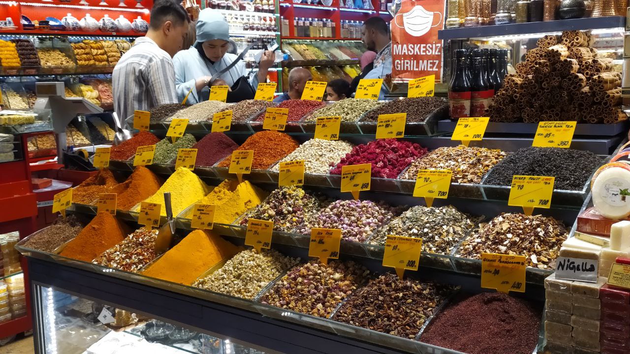 Spice Bazaar di Turki