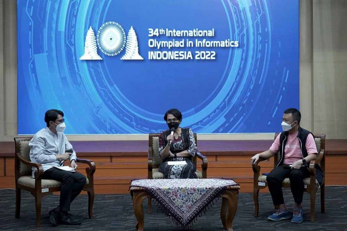 olimpiadeinformatika2 Indonesia mendapat kehormatan menjadi tuan rumah penyelenggaraan Kompetisi Olimpiade Informatika Internasional 2022