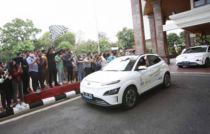Touring mobil listrik Bali mobil listrik