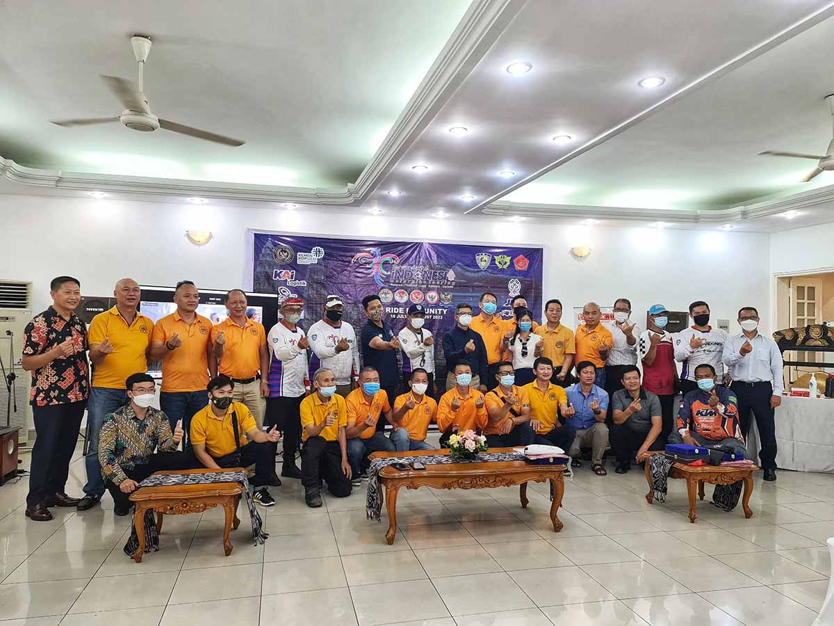 Gathering WIMT 2022 dengan Bikers Viet Nam di KBRI Hanoi