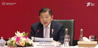 Menteri Perencanaan Pembangunan Nasional (PPN)/Kepala Badan Perencanaan Pembangunan Nasional (Bappenas) Suharso Monoarfa