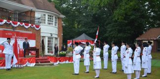 Upacara Pengibaran Bendera Hari Kemerdekaan Republik Indonesia (Foto: Vibizmedia)