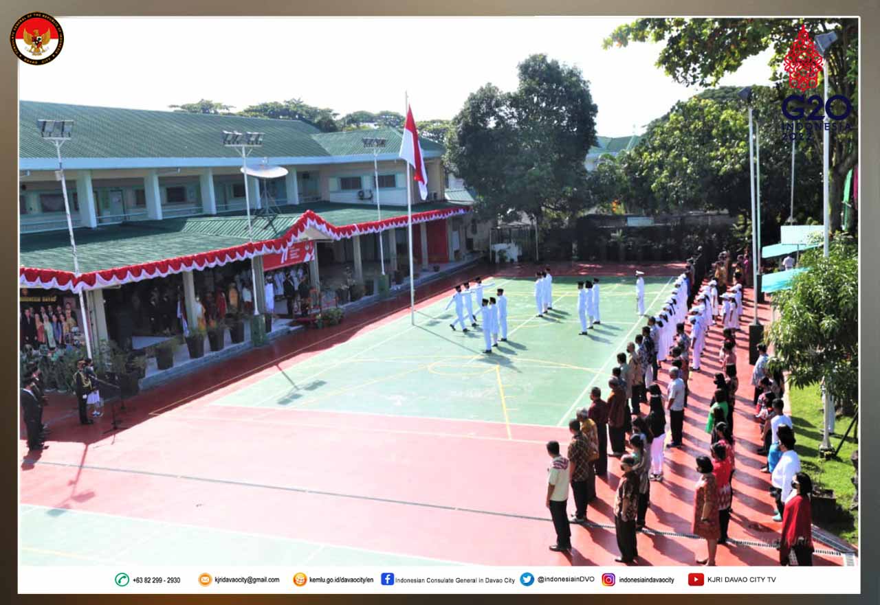 HUT Kemerdekaan RI Ke-77 di Davao City