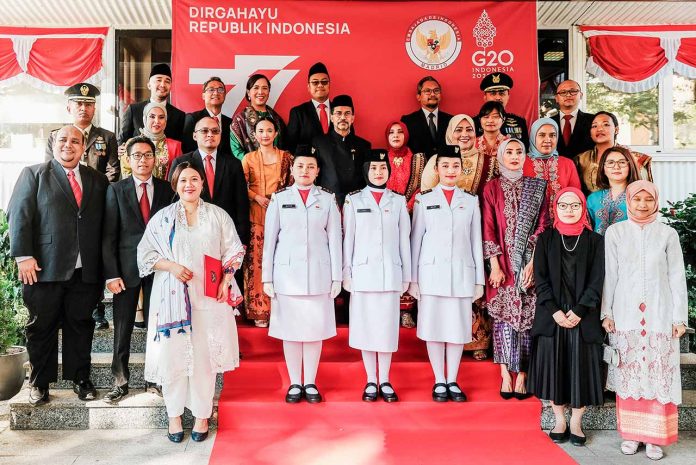 HUT Kemerdekaan RI ke -77 di Madrid