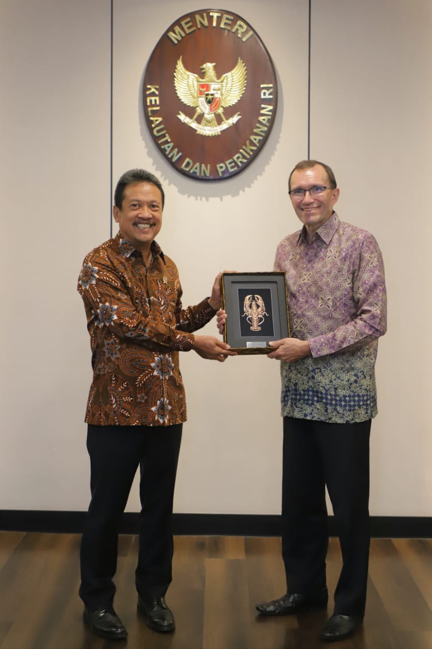 Bertemu Menteri Norwegia