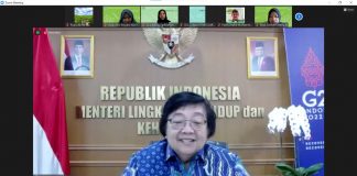 Menteri Lingkungan Hidup dan Kehutanan (LHK), Prof. Siti Nurbaya