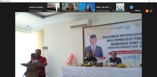 Pelatihan Optimalisasi Bioflok dan Pembuatan Pakan Ikan Berbahan Baku Lokal, di Kabupaten Grobogan, Jawa Tengah