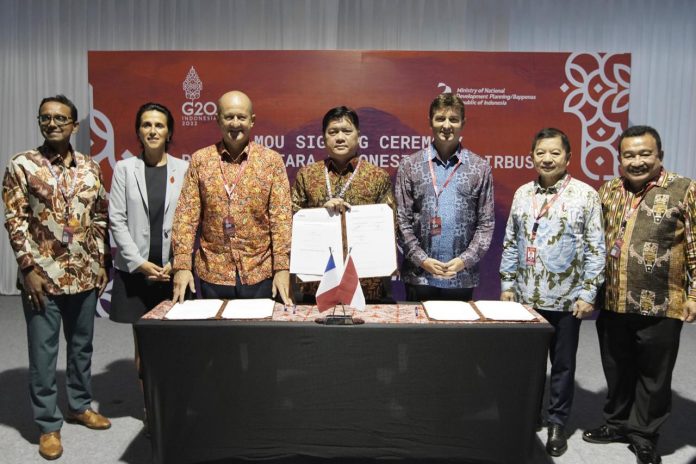 Nota Kesepahaman PT Dirgantara Indonesia (DI) dan Airbus Ditandatangani