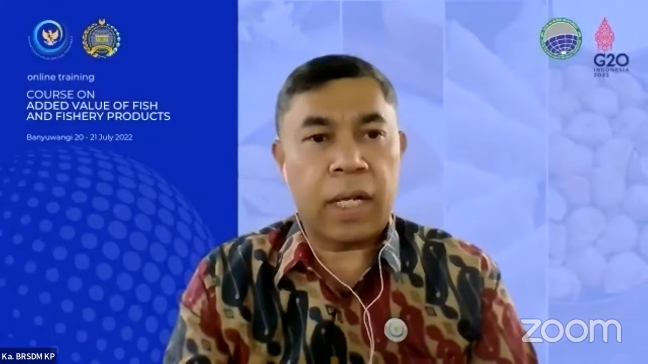 Kepala BRSDM I Nyoman Radiarta