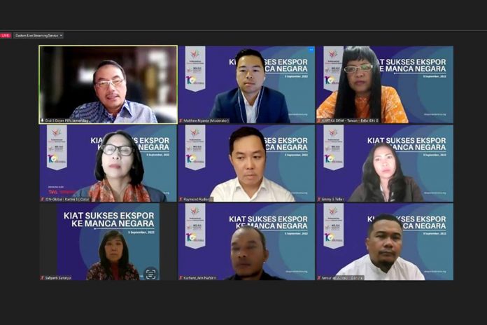 ekspornas1 Webinar “Kiat Sukses Ekspor ke Mancanegara