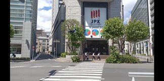 Kantor Tokyo Stock Exchange di Jepang