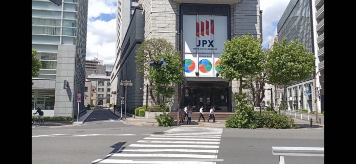 Kantor Tokyo Stock Exchange di Jepang