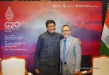 Pertemuan bilateral Indonesia-India