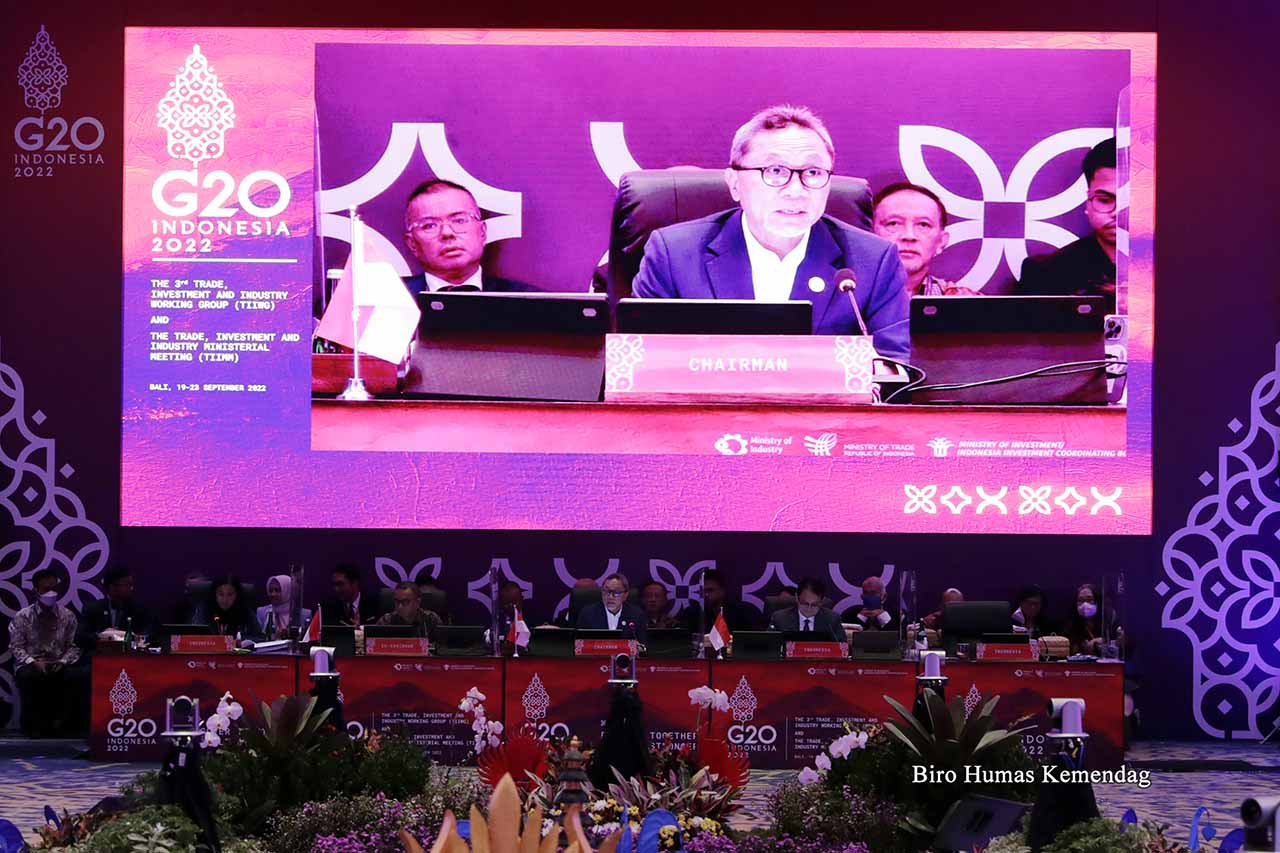 Penutupan Trade, Investment, and Industry Ministerial Meeting (TIIMM) G20