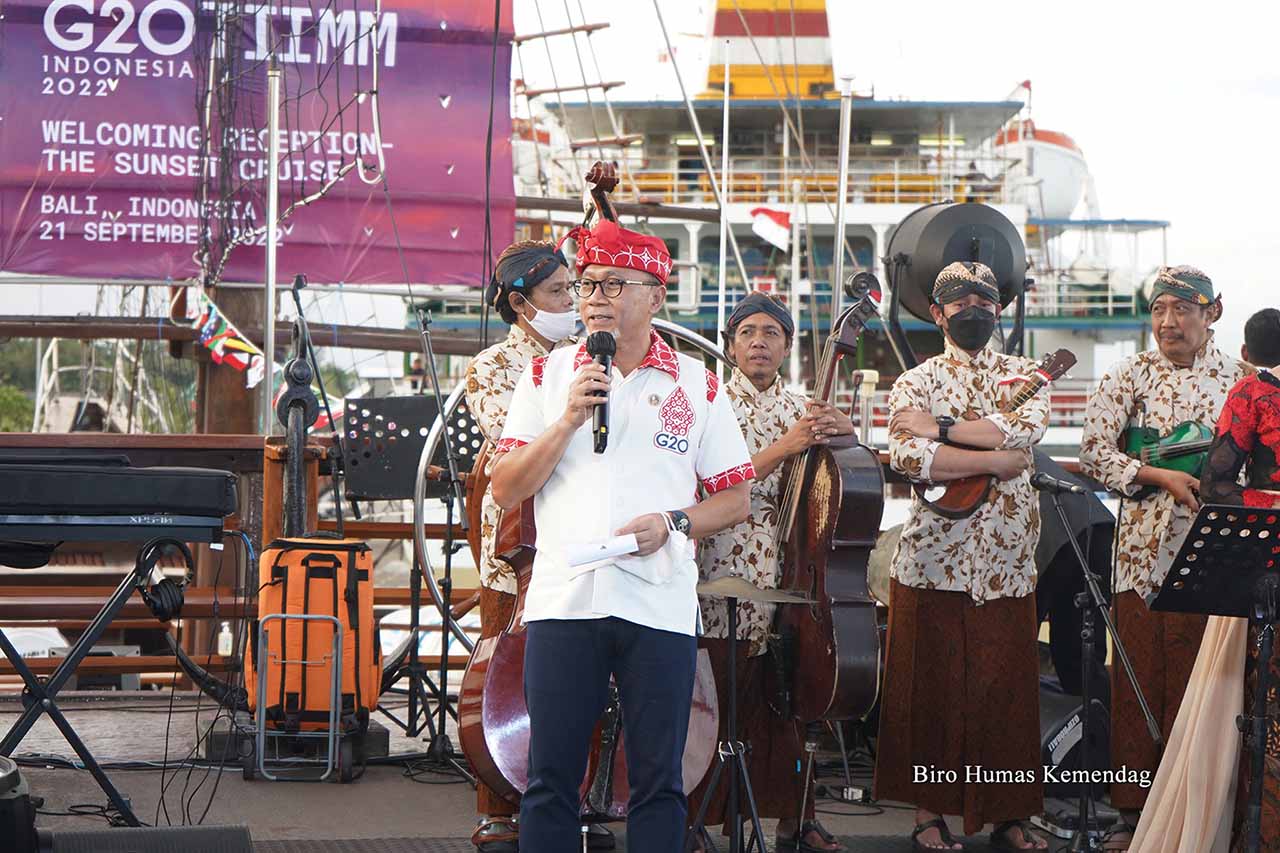 Welcoming Reception Pertemuan Tingkat Menteri G20