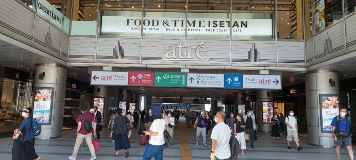 Stasiun Kereta Api Shinagawa Tokyo