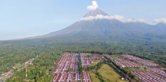 Hunian Tetap Dampak Erupsi Gunung Semeru Pecahkan Rekor MURI