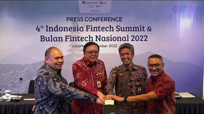 OJK dan BI serta asosiasi dan pelaku industri perkuat sinergi melalui Indonesia Fintech Summit (IFS) pada 10-11 November 2022 di Bali. (Foto OJK) Indonesia Fintech Summit