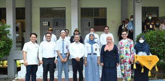 Wamenkeu Mengajar di SMA 69 Pulau Pramuka Kepulauan Seribu