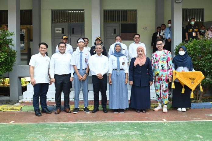 Wamenkeu Mengajar di SMA 69 Pulau Pramuka Kepulauan Seribu