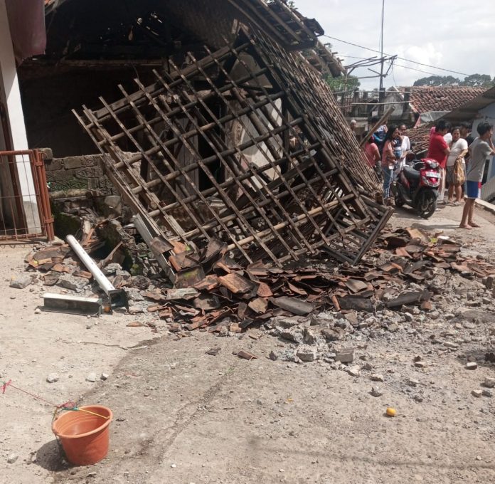 Gempa bumi di Kabupaten Cianjur
