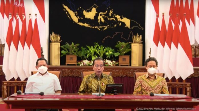 Presiden Jokowi Pencabutan PPKM