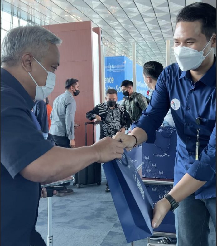 HUT Garuda Indonesia ke-74 hadirkan puluhan ribu produk UMKM di seluruh penerbangan (Foto Garuda Indonesia) Garuda Indonesia