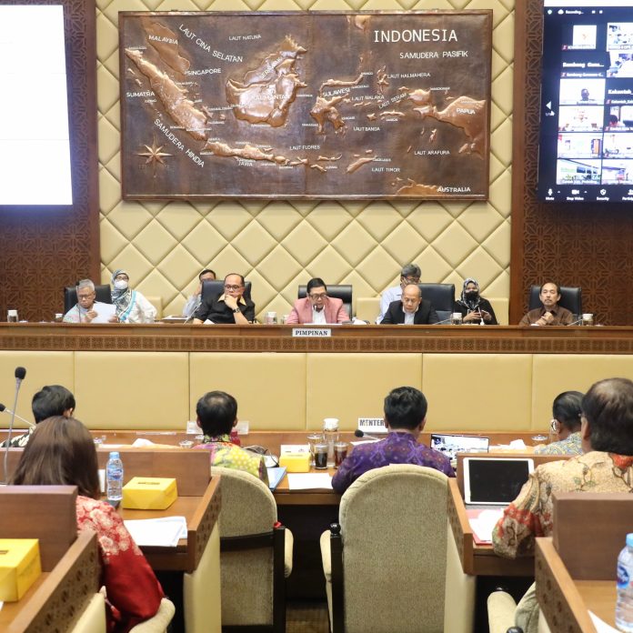 Pertemuan Kementerian ATR BPN dengan Komisi II DPR RI (Foto Infopublik) BPN