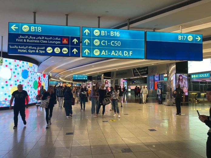 dubai Basis Maskapai Emirates Bandara Internasional Dubai