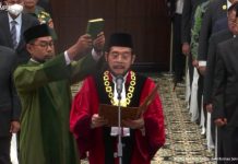 Pengucapan Sumpah Mahkamah Konstitusi