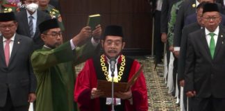 Pengucapan Sumpah Mahkamah Konstitusi