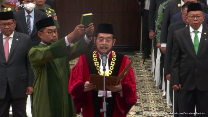 Pengucapan Sumpah Mahkamah Konstitusi