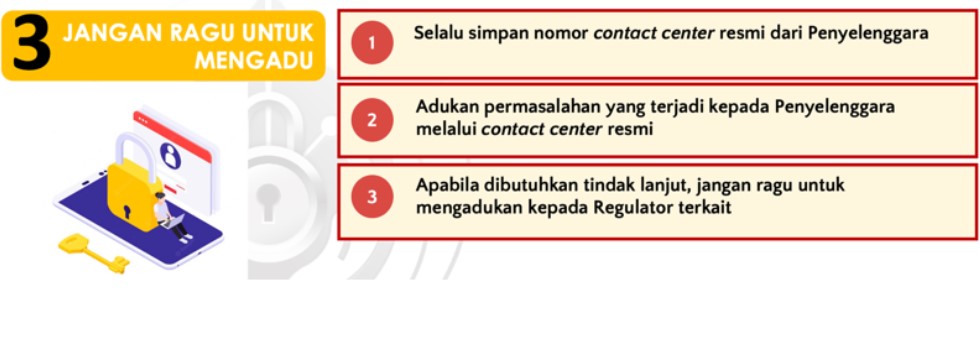 Jangan Ragu Untuk Mengadu