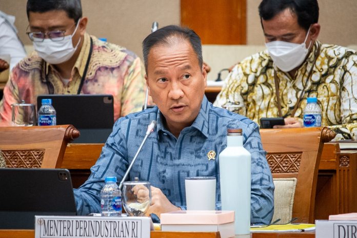 Menteri Perindustrian Agus Gumiwang Kartasasmita di Jakarta, Senin (3 April 2023). Foto Dok. Kemenperin