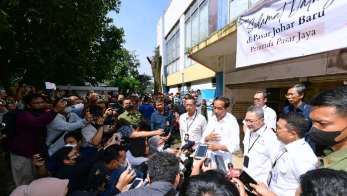 Kunjungan Presiden ke Pasar