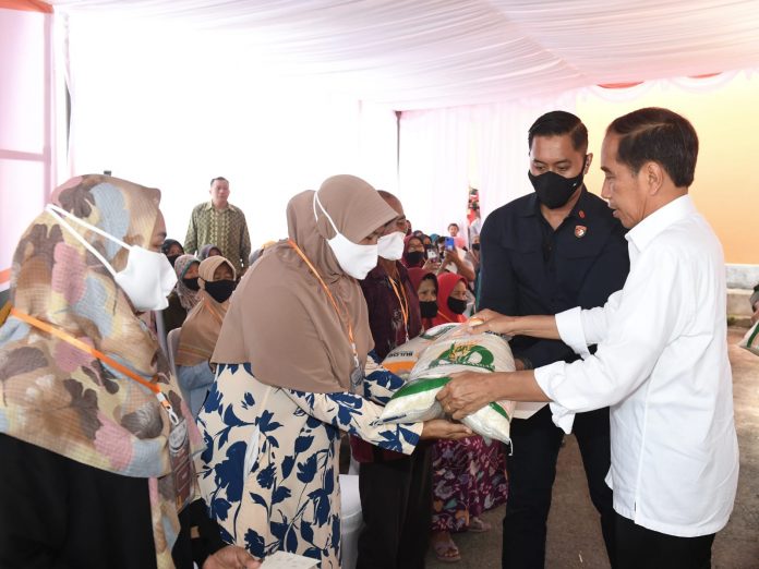 Penyaluran cadangan beras pemerintah