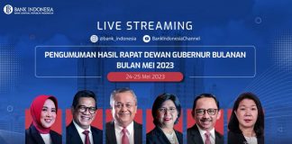Suku Bunga Acuan BI Tetap 5,75%
