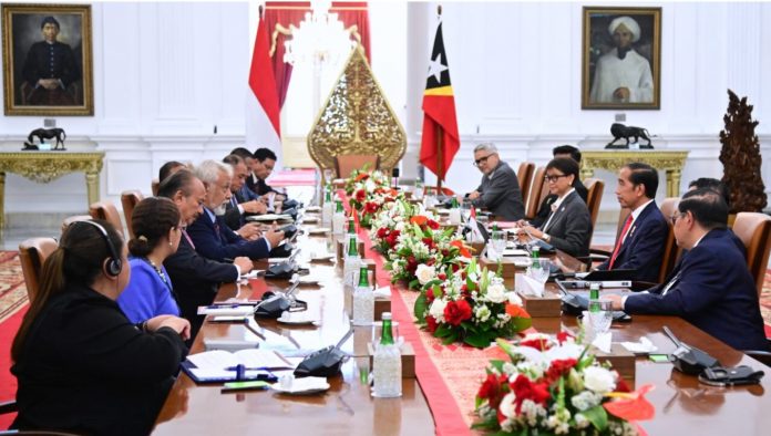 Pertemuan Bilateral Indonesia-Timor Leste