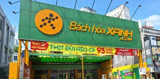Mini Market Bach Hoa Xanh di Vietnam