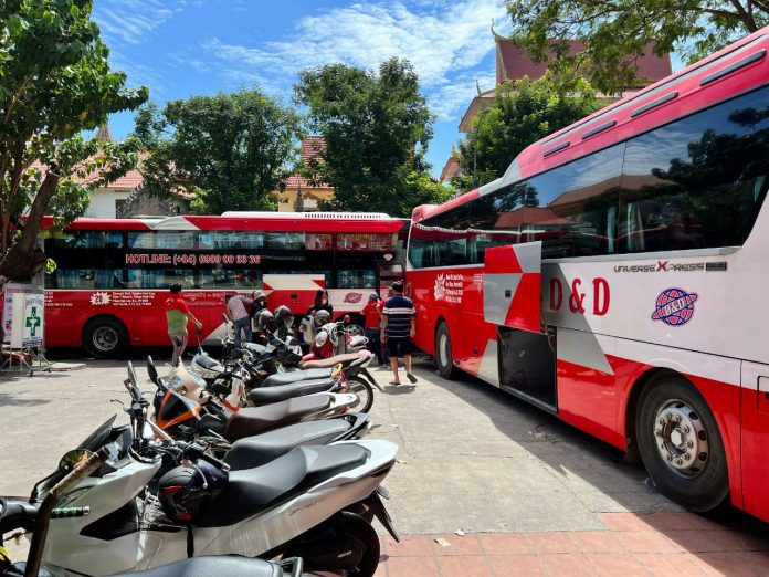 Kendaraan Umum Phnom Penh ke Kota Ho Chi Minh