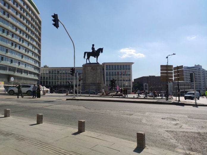 Patung Kemal Ataturk Ankara Turki