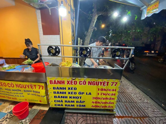 Foodstreet Banh Xeo, Pancake Khas Vietnam
