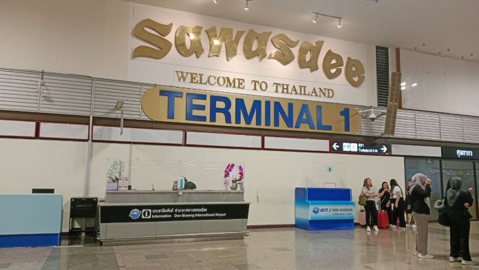 Don Mueang Bandara Internasional Utama Bangkok