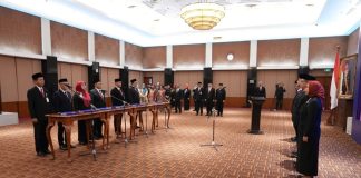 Gubernur BI Lantik 6 Pemimpin Baru Kantor Pusat BI