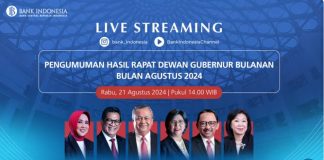 Bank Indonesia Memutuskan BI- Rate Tetap Konsisten 6,25%