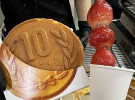Jajanan Viral Roti Koin Yen di Jepang
