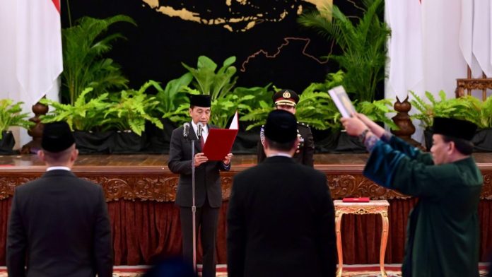 Pelantikan Menteri dan Kepala Badan