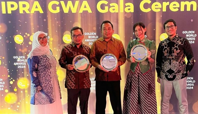 Kemenkeu Raih Tiga Penghargaan Kehumasan Tingkat Dunia